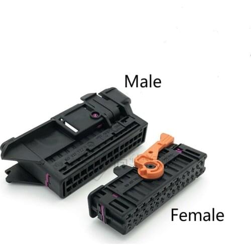 28P Auto door harness plug connector with 18 AWG 20cm wire 1K0 937 722 D / 1K0 937 702 C For Audi /Volkswagen CC Golf Passat