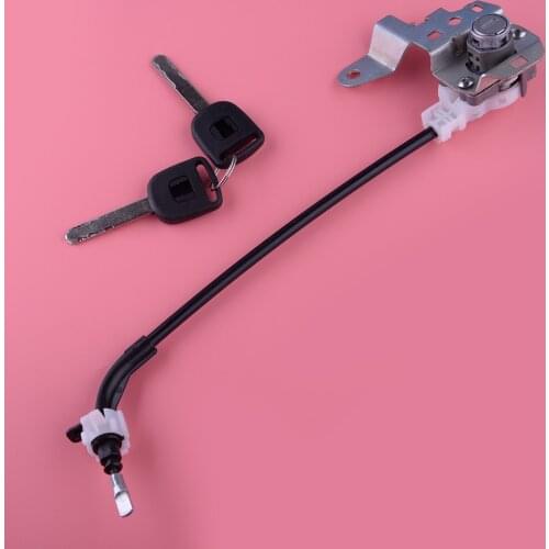 CITALL 72185-SNA-A01 Front Left Driver Door Lock Cylinder Cable W/ 2 Keys Fit for Honda Civic 4 doors 2006-2008 2009 2010 2011