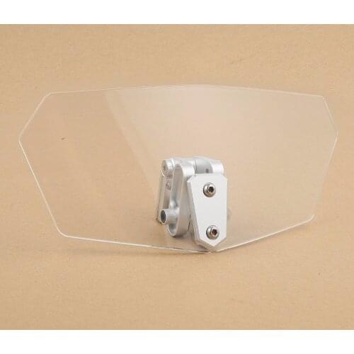 Motorcycle Universal Windscreen Spoiler Shield Deflectors For Honda Suzuki Yamaha Kawasaki Ducati BMW
