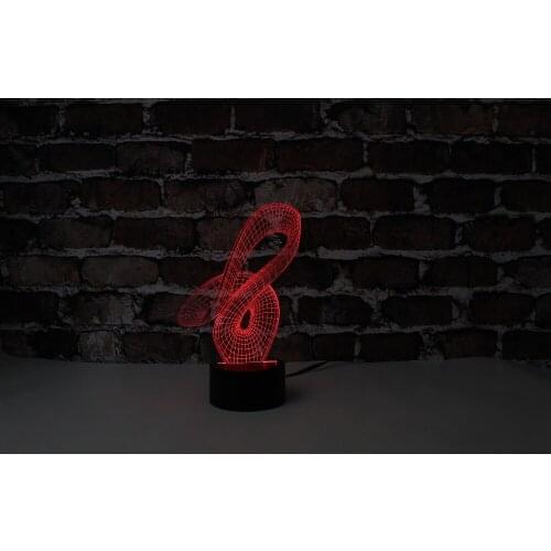 Usb power generation holiday light led night ligth abstract shape for Christmas and Halloween as decoration