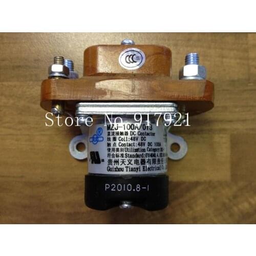 [ZOB] Guizhou Tianyi new MZJ-100A/013 DC contactor relay 100A DC48V --5pcs/lot