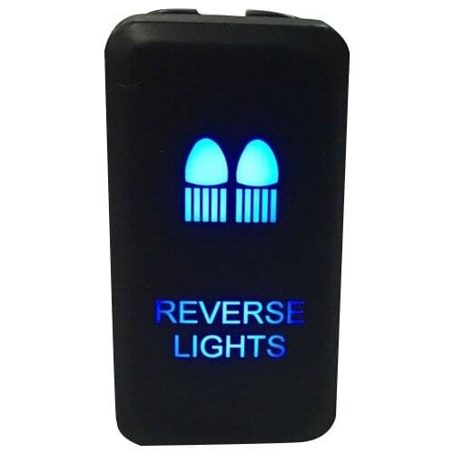 JanDeNing Car Switch Reverse Light On-off Push Vehicle Bar Driving Lamps Switch for Toyota