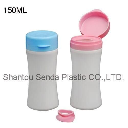 Free Shipping! 20PCS/LOT new jar products for candy storage, 150ml plastic jar, white bottle with blue lid