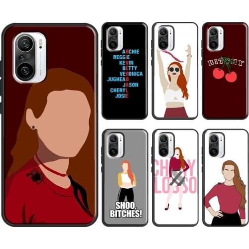 Riverdale TV Cheryl Blossom bitchy For POCO X3 M3 Pro F2 F1 F3 Case For Xiaomi Mi 11 8 9 Mi 10T 9T Pro Mi Note 10 Lite Coque