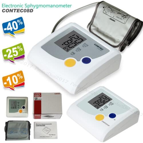 CONTEC08D Ambulatory Blood Pressure Monitor Sphygmomanometer NIBP Arm Use Free Adult Cuff