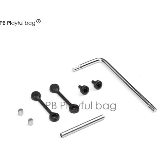 Toy water bullet gun KNS Precision water bullet gun upgrade material lock PIN 416TTM FTM 556 SLR casing diy decoration QD02