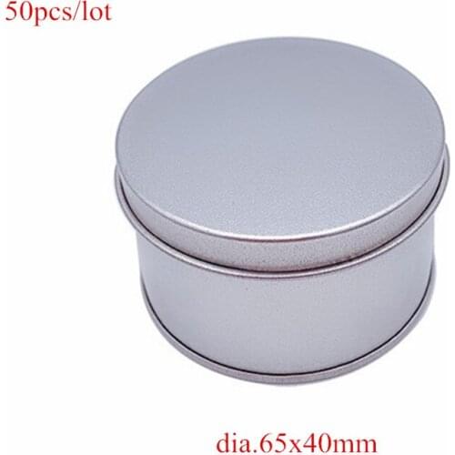 Usb metal case small round tin box