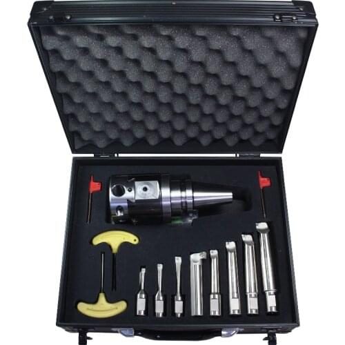 Precision BT40 NBH2084 boring set 8-280mm Boring Head System+ +8pcs 20mm Boring Bar Boring rang 8-280mm Boring Tool Set