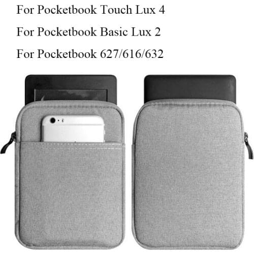 Shockproof Sleeve Case For PocketBook Touch Lux 4 Basic Lux 2 Tablet Bag Pouch e-Book e-Reader Case For Pocketbook 627 616 632
