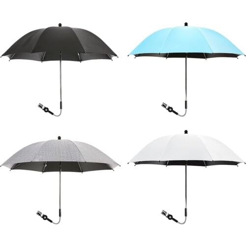 Adjustable Baby Stroller Umbrella Pram Pushchair Parasol Sun Shade Outdoor