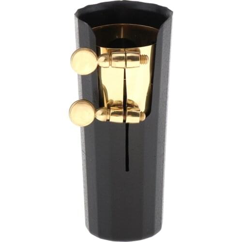 Tenor Saxophone Sax Metal Mouthpiece Ligature And Plastic Cap
