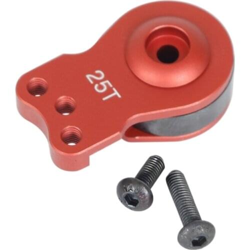 25T Teeth Tooth Half Servo Arm Horn for 1/8 1/10 RC Car Boat FUTABA SANWA TACTIC ACOMS TAMIYA AITEC SAVOX