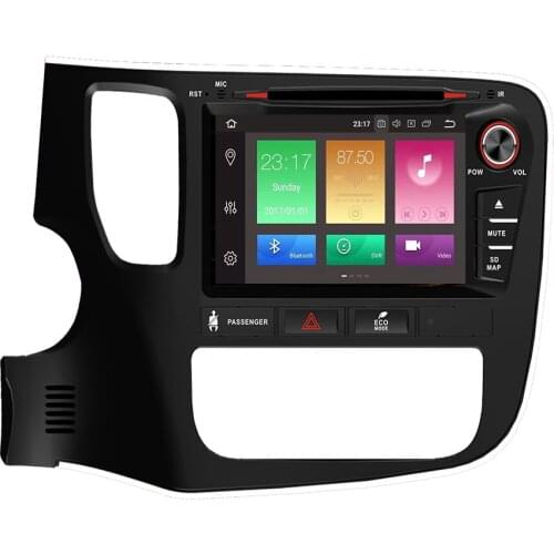 2Din 8" Tape Recorder For Mitsubishi Outlander 2014-17 Android 10 Steering-Wheel octa Core Car GPS DVD Player Navigation System