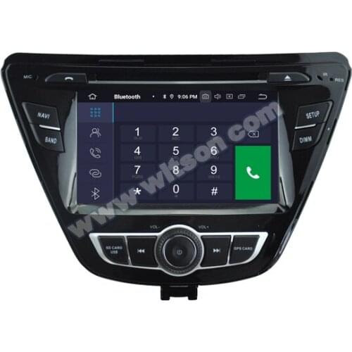 7" Android 9.0 Pie OS Car DVD Multimedia GPS Radio for Hyundai Elantra / Avante 2014-2015 with Greater Viewing Angle IPS Screen