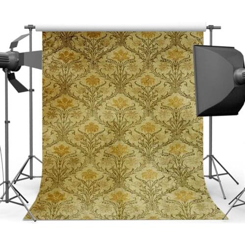 Abstract Pattern Photographic Backdrops Classic Elegant Damask Photo Booth Background for Children