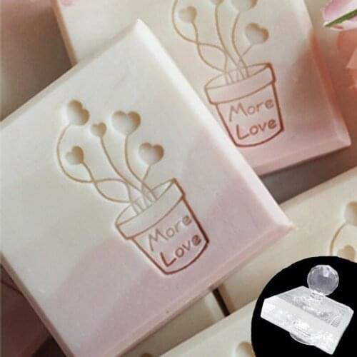 More Love Letter Handmade Clear Stamps Grass Plant Seal Soap Making Mold Natural Crafts Scrapbooking Chapter Custom Stationery