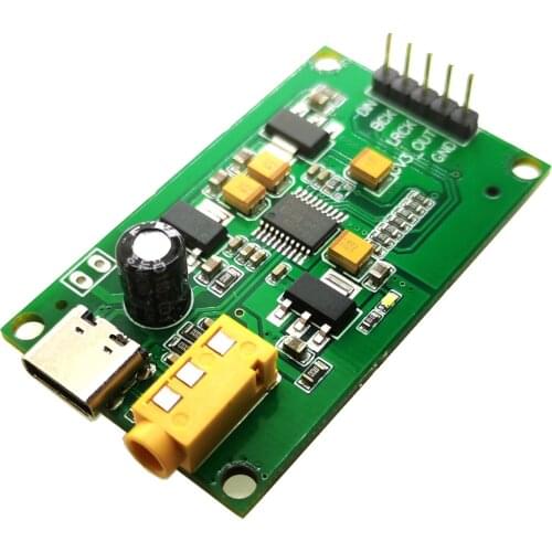 PCM5102A I2S IIS Raspberry Pi digital audio input DAC decoder board to AUX analog output