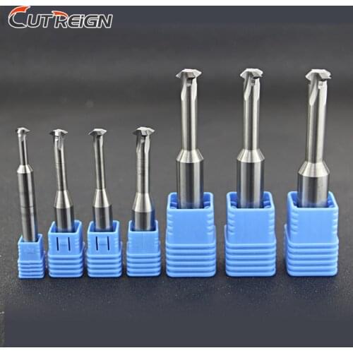 CNC 60 degree tungsten steel single tooth thread milling cutter D1.5 D14 thread cutter metal milling cutter cnc cutters