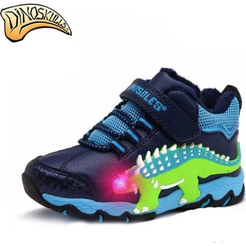 Детские зимние ботинки Dinoskulls China At AliExpress