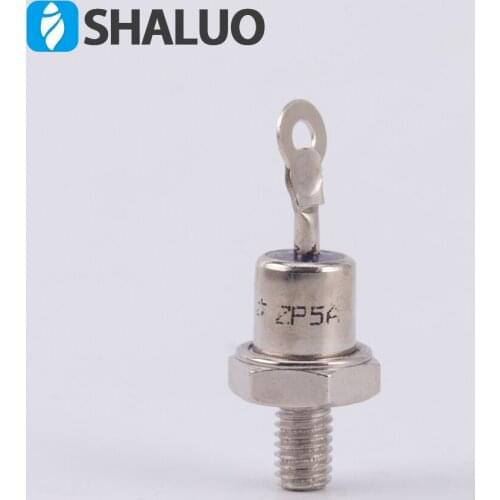 6mm ZP5A 1000V power bolt diode rectifier for generator rectifying diode 5A diode rectifier electronic components and supplies