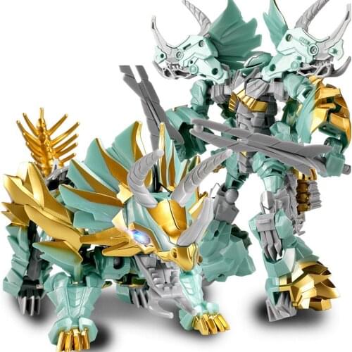 6699 New Big Size 24 CM Transformation 5 Movie Toys Anime Cool Action Figure Robot Car Dinosaur Model Deformation Kids Boy Gift