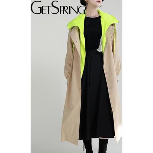 Женские плащи-ветровки Getspring China At AliExpress