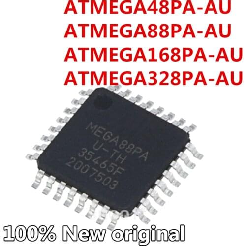 5pcs/lot ATMEGA88PA-AU MEGA88PA-AU TQFP32 microcontroller