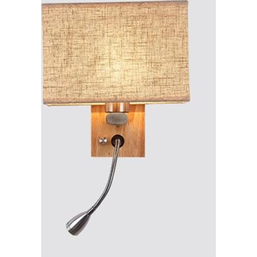 Wall Lamp Night Light Sconce Lighting Modern Bedroom Wood Retro Living Room Creative Classical Hotel Corridor LED Table Lamps