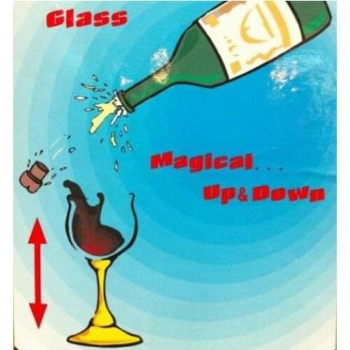 Floating Airborne Wine And Glass - Electric Version /Magic Tricks,Mentalism,Stage Magic Props, Illusions,Close-Up,Comedy,Street
