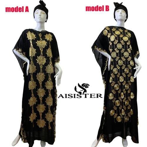 Ramadan Prayer Abaya Casual Wear Bat sleeve African Women Kaftan Outfits Boubou Femme Embroidered Maxi Dresses With Scarfs FF5