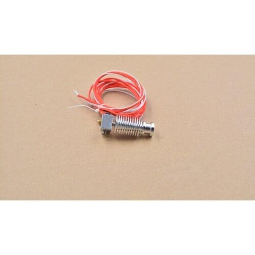 3d printer nozzle V6 all metal J-Head resistant extrusion head short-distance for 1.75mm 3.0mm ABS PLA 1pcs