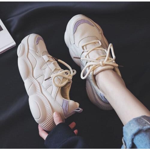 Sports Breathable Old Shoes Women 2021 Spring and Autumn New Korean Girls All-match Net Red Super Fire Womens Shoes