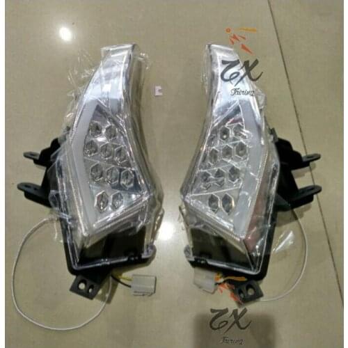 Motorcycle Rear Tail Lamp Brake Light LED Turn Signal Indicators For Tmax 530 2012 2013-2016 14 15 tmax530 TMAX-530 a pairs