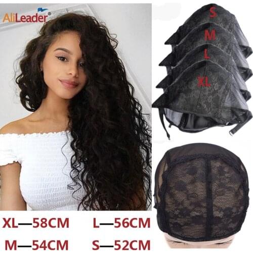 1 Pcs/Lot XL Wig Caps With Combs For Making Wigs Adjustable Materials For Wigs Making Elastic Band Ventilating Tool For Wigs