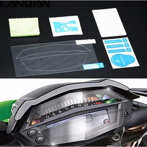 100% Brand New Cluster Scratch Protection Speedomter Screen Film Screen Protector For KAWASAKI Z1000 2015 2016 2017 Z 1000 16 17