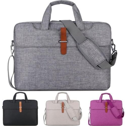 14 15 15.4 15.6 Inch Waterproof Nylon Laptop Notebook Tablet Bags Case Briefcase Handbag Messenger Shoulder for Women Men