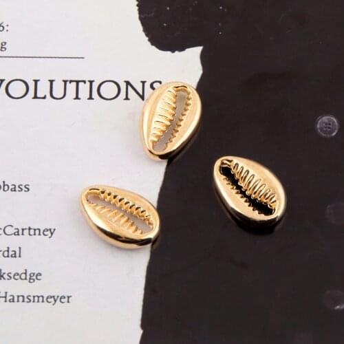 20Pcs Silver Color/Gold Boho Sea Shell Charms Natural Beach Conch Pendant Jewelry Bracelet Making Accessories A1956/A2018