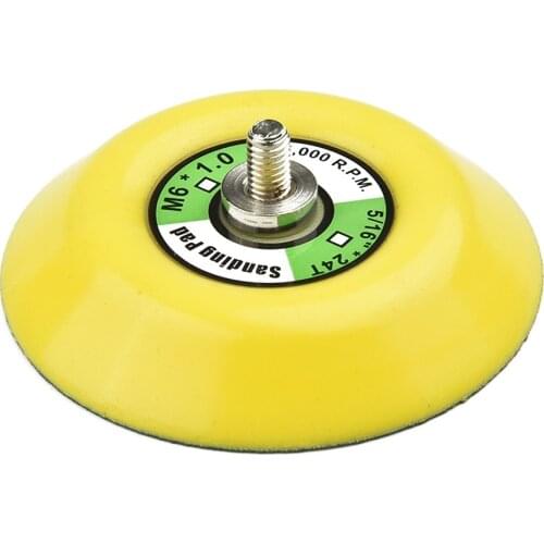 2pcs Professional Adhesive Backing Wheel Pad 75mm Polishing Buffing Plate Disc For Powwer Grinder Sander Tool Accessories