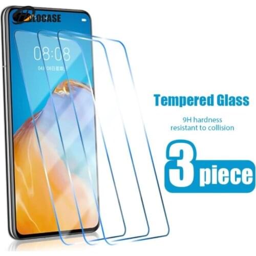 3 PCS! 9H Protective Glass For Huawei P30 Lite P40 P20 Pro Nova 5T Tempered Glass For Huawei P6 P7 P8 2017 P10 Lite P9 Plus