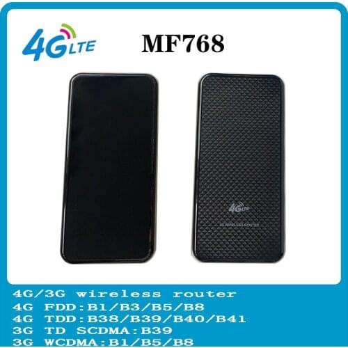 4G Mifi Router MF768 4G LTE Router 4G Pocket Mobile Power Bank WiFi Hotspot
