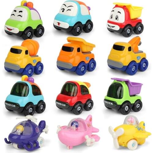 Childrens Toy Two-way Inertial Cartoon Animal Car Baby Hand Holding Lion Inertia Cart Model Toy Childrens Educational Toys