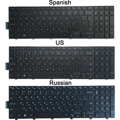 New Laptop US Keyboard FOR DELL Inspiron 15-5000 Series 5551 5552 5555 5557 5558 5559 5542 5543 5545 5547 5548 3559 No Backlight