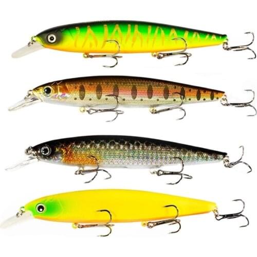 JOHNCOO Balisong 130SP Minnow Hard Fishing Lure 130mm 25g Wobbler with Sharp Treble Hooks Hard Baits Fishing Lure High Quality