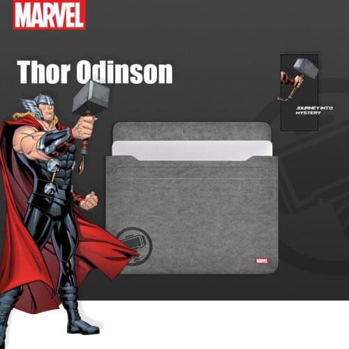 New 2021 Marve laptop bag for Macbook Air Pro 13 14 15.6 PU waterproof shockproof laptop case for Dell Acer Asus HP handbag