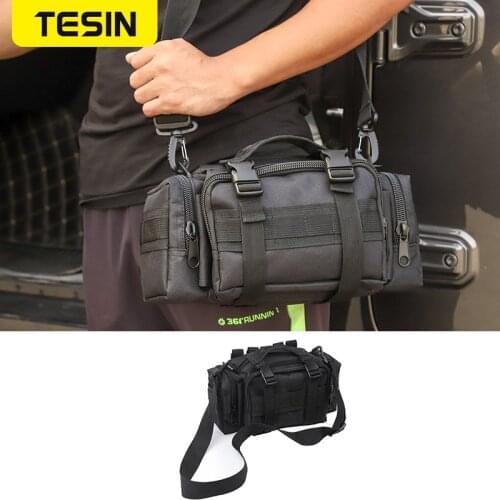 TESIN Stowing Tidying For Jeep Wrangler JK JL Trunk anti-roll Storage Bag Multifunction Organiser Accessoroies For Jeep Wrangler