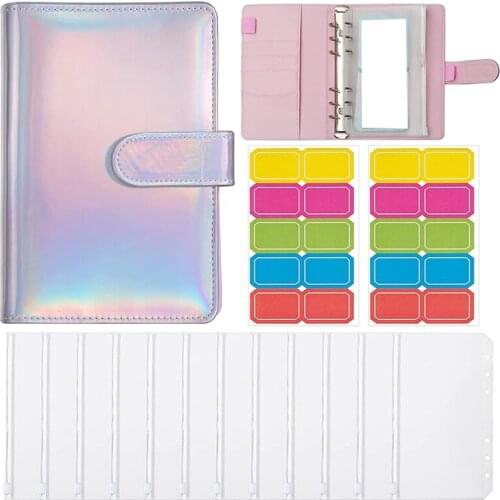 A6 Binder,Budget Binder with Cash Envelopes for Budgeting A6 Cash Envelope System Binder