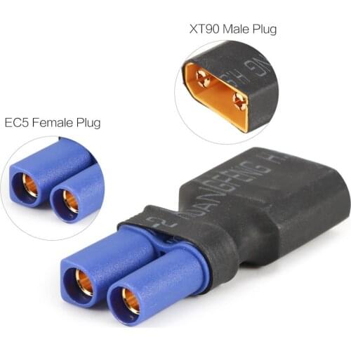 XT90 Male Plug To EC5 Female Plug Adapter For RC Models