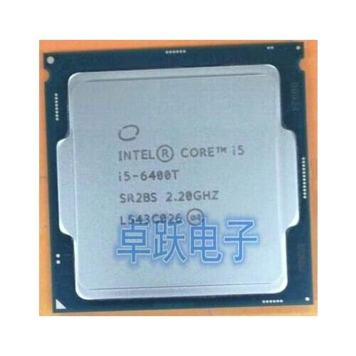 Intel I5-6400T CPU processor 2.2G LGA1151 14 nm 35 W Quad Core desktops cpu