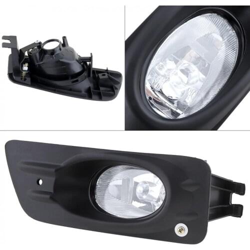 Durable Housing Clear Lens Car Right Side Front Bumper Fog Lamps for Honda Accord 2006-2007 4dr Sedan