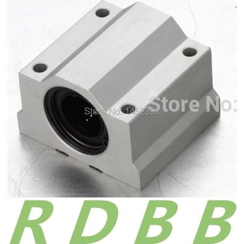 Free Shipping 4pcs SC10UU SCS10UU Linear motion ball bearings slide block bushing for 10mm linear shaft guide rail CNC parts